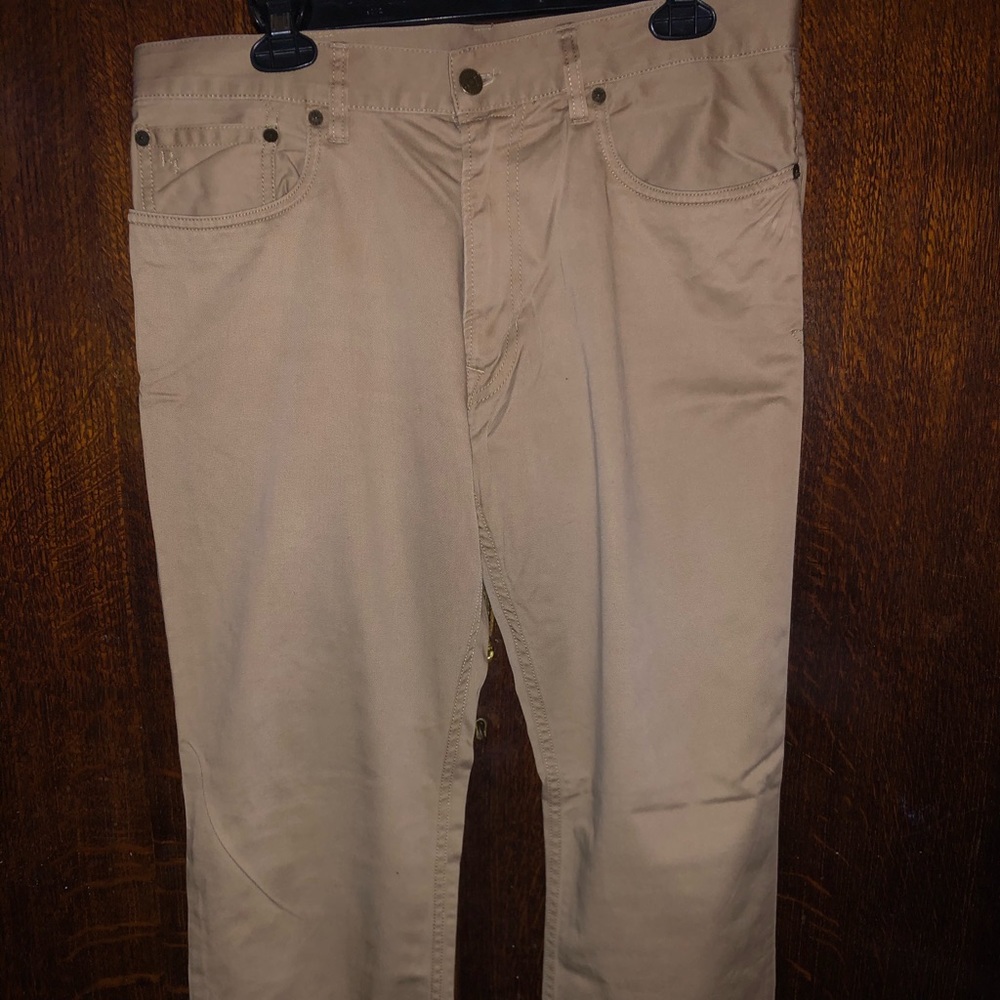 Polo straight leg khakis 33/30